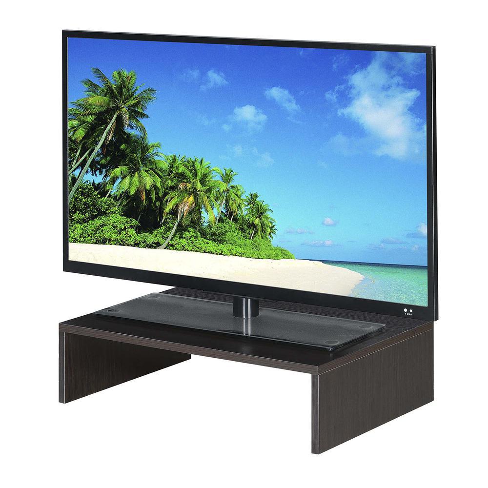 Designs2Go Small TV/Monitor Riser for TVs up to 26 Inches Espresso